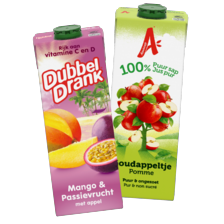 Appelsientje 100% sap* of DubbelDrank